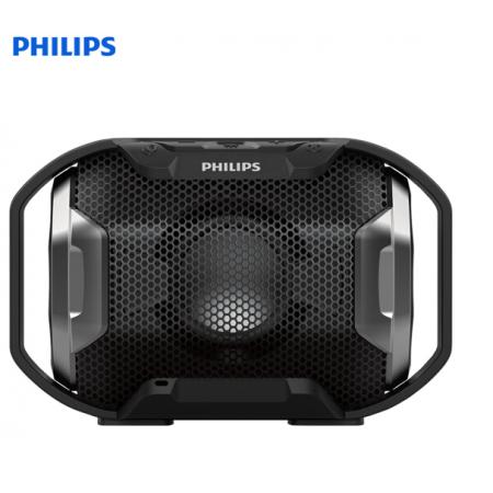 飛利浦（PHILIPS）SB300B 無線藍(lán)牙音箱 便攜小音響 低音炮 手機/電腦/車載 防水免提通話