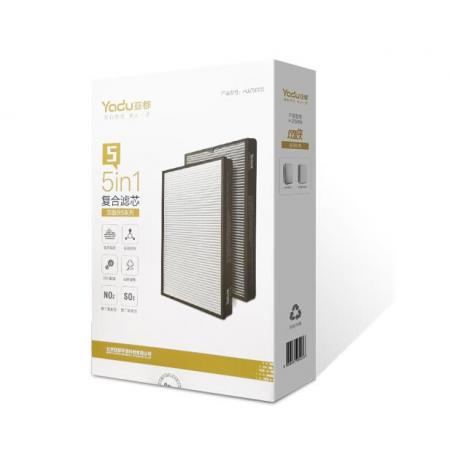 亞都（YADU）HJZ500S濾芯組件 雙面?zhèn)bKJ500G-S5適用 5in1復(fù)合濾芯 空氣凈化器