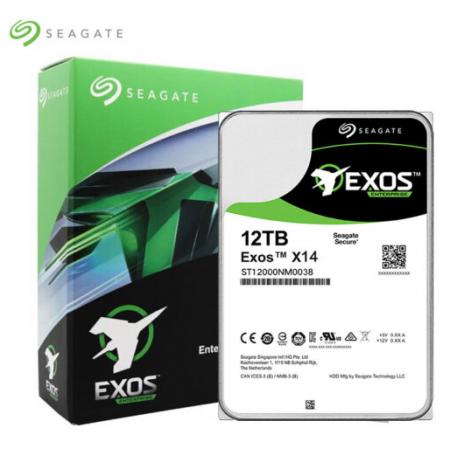 希捷(Seagate)12TB 256MB 7200RPM 企業(yè)級(jí)硬盤(pán) SAS接口 希捷銀河Exos X14系列(ST12000NM0038)大容量安全可靠