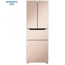 創(chuàng)維（Skyworth）268升 法式多門冰箱 四門電冰箱 風(fēng)冷無霜 靜音節(jié)能時尚 BCD-268WY普利金
