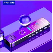 現(xiàn)代（HYUNDAI ）HY-K607彩屏錄音筆32G金色專業(yè)智能高清降噪隱形微型錄音器轉文字會議商務大容量
