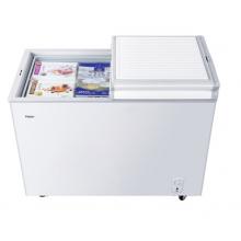 海爾（Haier） 273升冷柜 蝶形門(mén) 側(cè)掀門(mén) 單箱變溫冰柜  臥式冰箱 BC/BD-273SEA