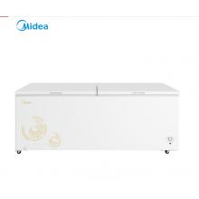 美的(Midea)719升 雙頂開(kāi)商用冰柜 冷凍冷藏轉(zhuǎn)換冷柜 臥式冰箱(星辰金) BD/BC-719DKM(E)