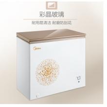 美的(Midea)209升 時尚尚彩晶玻璃冷柜 冷藏冷凍轉(zhuǎn)換冰柜 易潔內(nèi)膽 妙趣金 BD/BC-209KGM(E)