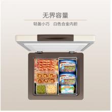 美的(Midea)143升 冷藏冷凍轉(zhuǎn)換冰柜 迷你小冷柜 一級(jí)能效 單溫小冰箱 BD/BC-143KMR