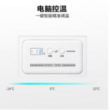 美的(Midea)99升 電腦智能控溫 迷你小冷柜 一級能效 單溫小冰箱 BD/BC-99KEM(E)