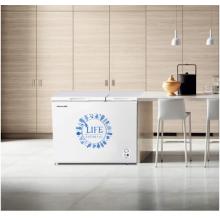 海信(Hisense) 206升一級(jí)能效雙溫冰柜 冷凍冷藏保鮮 節(jié)能商用冷柜 臥式雙開(kāi)門(mén)冰箱 BCD-206NU/A