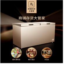美菱(MELING)536升 節(jié)能靜音 商用單溫電控大容量冰柜 冷藏冷凍轉(zhuǎn)換 臥式大冷凍柜  BC/BD-536DTE