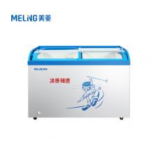 美菱（MELING）358升單溫冰柜 商用臥式 圓弧冷柜 一室冷凍冷藏雪柜 SC/SD-358GYT