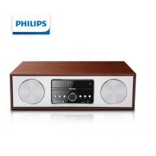 飛利浦（PHILIPS）DTM380/93 音響 音箱 復(fù)古木質(zhì) 無(wú)線(xiàn)藍(lán)牙HIFI桌面臺(tái)式CD音響