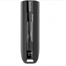 閃迪 (SanDisk)128GB USB3.1 U盤 CZ800至尊極速 黑色 讀速200MB/s 寫150MB/s 可伸縮接口 提供密碼保護