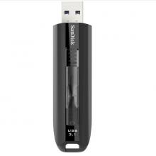 閃迪 (SanDisk)128GB USB3.1 U盤 CZ800至尊極速 黑色 讀速200MB/s 寫150MB/s 可伸縮接口 提供密碼保護