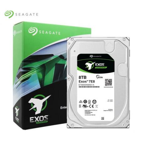 希捷(Seagate)8TB 256MB 7200RPM 企業(yè)級硬盤SAS接口 希捷銀河Exos 7E8系列(ST8000NM001A)堅(jiān)固可靠安全耐用