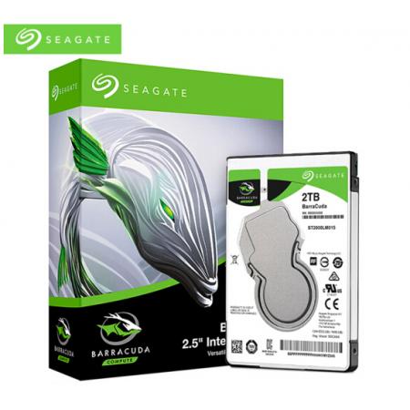 希捷(Seagate)2TB 128MB 5400RPM 2.5英寸筆記本硬盤 SATA接口 希捷酷魚BarraCuda系列(ST2000LM015)