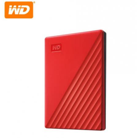 西部數(shù)據(jù)(WD)4TB USB3.0移動(dòng)硬盤My Passport隨行版 2.5英寸 紅色