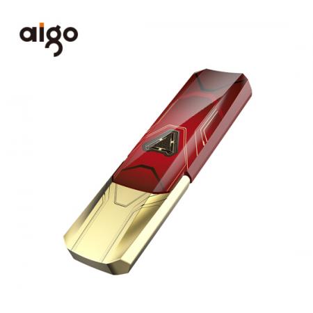 愛國者（aigo）256GB USB3.1 超極速固態(tài)U盤 漫威版 讀速420MB/s 寫380MB/s 速度狂飆移動固態(tài)硬盤