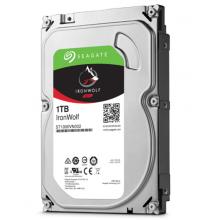 希捷(Seagate) NAS硬盤 1TB 64MB 5900轉(zhuǎn) PMR CMR垂直磁記錄 網(wǎng)絡(luò)存儲(chǔ) SATA 希捷酷狼IronWolf ST1000VN002