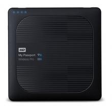 西部數(shù)據(jù)（WD）My Passport Wireless Pro 4TB 移動(dòng)存儲(chǔ)設(shè)備（黑色） WDBSMT0040BBK