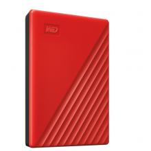 西部數(shù)據(jù)(WD)5TB USB3.0移動硬盤My Passport隨行版 2.5英寸 紅色(密碼保護(hù) 自動備份)WDBPKJ0050BRD