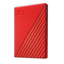 西部數(shù)據(jù)(WD)5TB USB3.0移動硬盤My Passport隨行版 2.5英寸 紅色(密碼保護(hù) 自動備份)WDBPKJ0050BRD