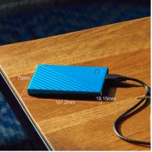 西部數(shù)據(jù)(WD)4TB USB3.0移動(dòng)硬盤(pán)My Passport隨行版 2.5英寸 藍(lán)色