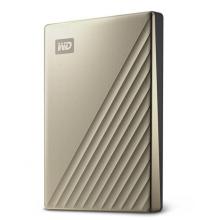 西部數(shù)據(jù)(WD)2TB Type-C移動硬盤My Passport Ultra2.5英寸 金色(硬件加密 自動備份)WDBC3C0020BGD
