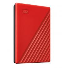 西部數(shù)據(jù)(WD)2TB USB3.0移動硬盤My Passport隨行版 2.5英寸紅色