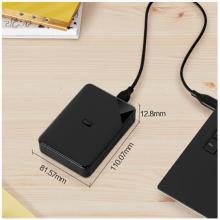 西部數據(WD)1TB USB3.0移動硬盤Elements SE 新元素系列2.5英寸+1年存儲設備數據恢復服務
