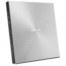 華碩(ASUS) 8倍速 USB2.0 外置DVD刻錄機 移動光驅(qū) 銀色(兼容蘋果系統(tǒng)/SDRW-08U5S-U