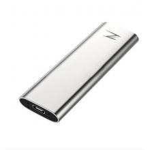 朗科(Netac)PSSD移動固態(tài)硬盤type-c3.1全金屬Z  銀色 256GB