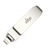 愛國(guó)者（aigo）256GB Lightning USB3.0  U371 銀色 手機(jī)電腦兩用