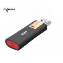 愛國者（aigo）128GB USB3.0 U盤 L8302寫保護 黑色 防病毒入侵 防誤刪 高速讀寫U盤