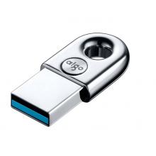 愛國者（aigo）128GB USB3.1 高速讀寫U盤 U311 金屬U盤  銀色 讀速100MB/s