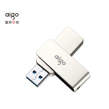 愛(ài)國(guó)者（aigo）32GB USB3.0 U盤(pán) U330金屬旋轉(zhuǎn)系列 銀色 快速傳輸 出色出眾