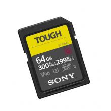 索尼（SONY）SF-G64T/T1 SF-G 系列64g TOUGH規(guī)格SD卡讀取300MB/S寫入299MB/S