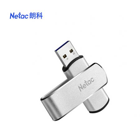 朗科（Netac）256GB USB3.1 U388極速版 金屬U盤 銀色 讀410MB/s 寫220MB/s便攜防丟 移動固態(tài)硬盤般傳輸體驗