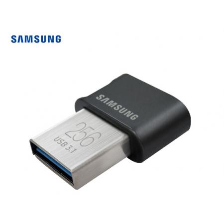 三星（SAMSUNG）256GB USB3.1 U盤 FIT升級版+ 黑色 讀速300MB/s 高速車載（Gen 1）