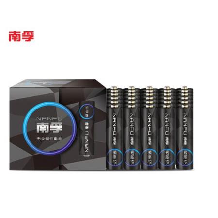南孚(NANFU)7號堿性電池30粒 黑標款Blacklabel 新舊不混 適用于電動玩具/鼠標/鍵盤/體重秤/遙控器等LR03