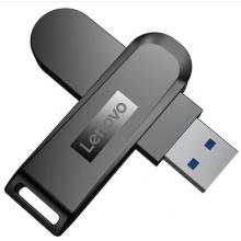 聯想（Lenovo）64GB USB3.0（USB3.1 Gen1) U盤 X3 深空黑 全金屬電腦車載高速優(yōu)盤 360度旋轉