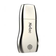 朗科（Netac）64GB USB3.0 指紋加密金屬U盤U628 隱私全面保護(hù)商務(wù)辦公