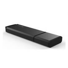 朗科（Netac）U351 高速USB3.0 全金屬U盤商務直插式閃存盤小巧迷你車載加密優(yōu)盤 黑色 128GB