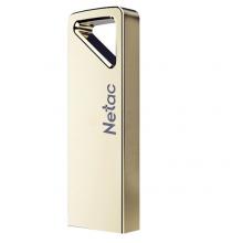 朗科（Netac）USB2.0 U盤(pán)U326 全金屬 閃存盤(pán) 直插式小巧迷你車(chē)載加密U盤(pán) 珍珠鎳 32GB