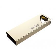 朗科（Netac）USB2.0 U盤(pán)U326 全金屬 閃存盤(pán) 直插式小巧迷你車(chē)載加密U盤(pán) 珍珠鎳 32GB