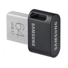 三星（SAMSUNG）64GB USB3.1 U盤(pán) FIT升級(jí)版+ 黑色 讀速200MB/s 高速車(chē)載，小巧迷你（Gen 1）