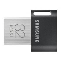 三星（SAMSUNG）32GB USB3.1 U盤(pán) FIT升級(jí)版+ 黑色 讀速200MB/s 高速車(chē)載，小巧迷你（Gen 1）