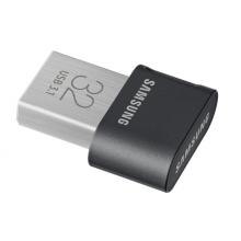 三星（SAMSUNG）32GB USB3.1 U盤(pán) FIT升級(jí)版+ 黑色 讀速200MB/s 高速車(chē)載，小巧迷你（Gen 1）