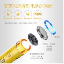 南孚(NANFU)5號充電鋰電池20粒 1.5V TENAVOLTS 適用于KTV無線麥克風(fēng) AA五號