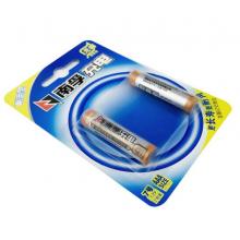 南孚(NANFU)7號充電電池2粒 鎳氫耐用型900mAh 適用于玩具車/血壓計/掛鐘/鼠標鍵盤等 AAA