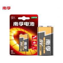 南孚(NANFU)9V堿性電池1粒裝 適用于遙控玩具/煙霧報(bào)警器/無線麥克風(fēng)/萬用表/話筒/遙控器等 6LR61