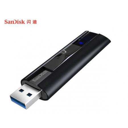 閃迪(SanDisk)128GB USB3.2至尊超極速固態(tài)U盤(pán) CZ880 讀速高達(dá)420MB/s 寫(xiě)380MB/s